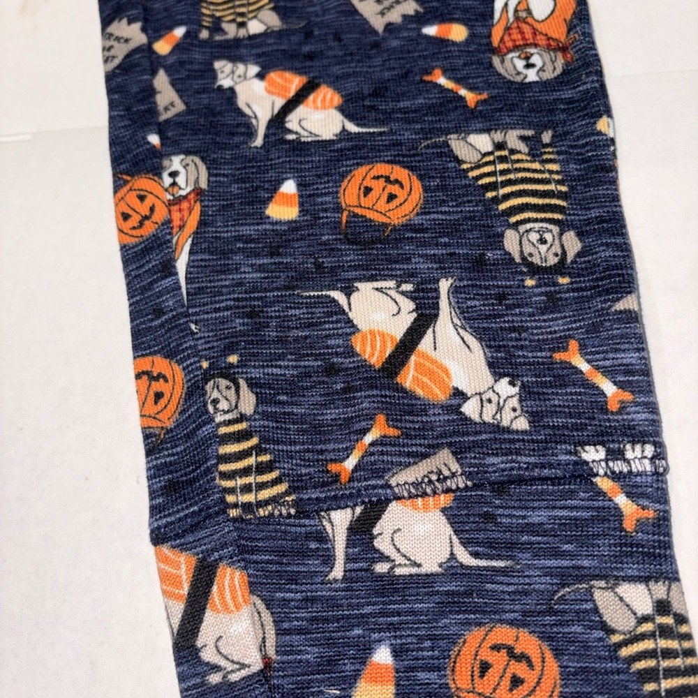 Jaclyn Smith Halloween dog costume pajama pants medium blue women’s - Picture 4 of 7